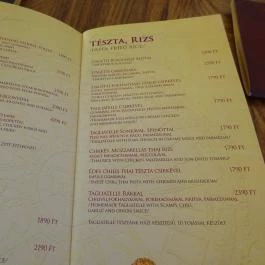 Cadran Pizzéria Pub Ráckeve - Étlap/itallap