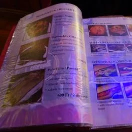 Café Tulipán Bistro Budapest - Étlap/itallap