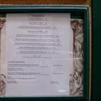 Café Bouchon Budapest - Étlap/itallap