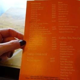 Café de Paris Budapest - Étlap/itallap