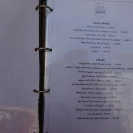 Café Delion Bistro Budapest - Étlap/itallap