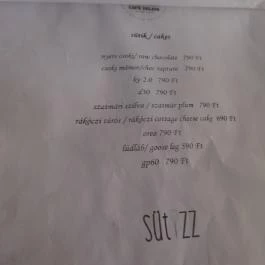 Café Delion Bistro Budapest - Étlap/itallap