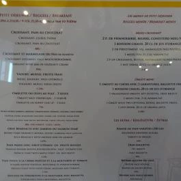 Café Dumas Étterem & Kávézó Budapest - Étlap/itallap