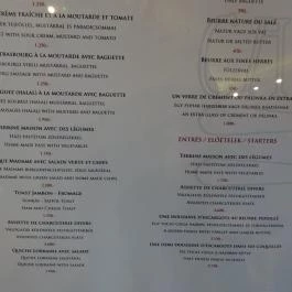 Café Dumas Étterem & Kávézó Budapest - Étlap/itallap