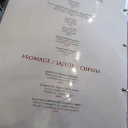 Café Dumas Étterem & Kávézó Budapest - Étlap/itallap