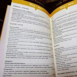 Crazy Café Budapest - Étlap/itallap