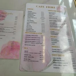 Café Fiori Budapest - Étlap/itallap