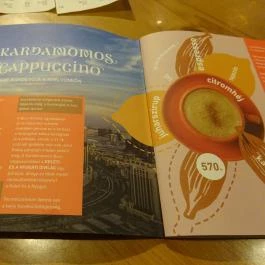 Cafe Frei - Árkád Budapest - Étlap/itallap