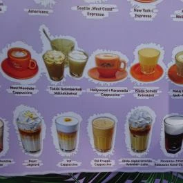 Cafe Frei - V17 Budapest - Étlap/itallap