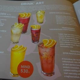 Cafe Frei - V17 Budapest - Étlap/itallap