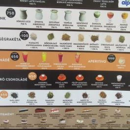 Cafe Frei, Érd - Étlap/itallap