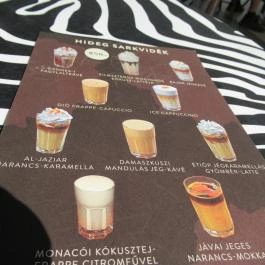 Cafe Frei, Érd - Étlap/itallap