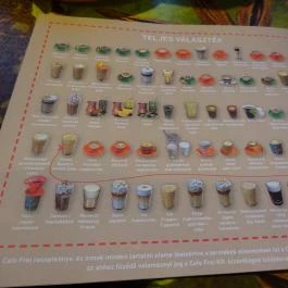 Cafe Frei - Shopmark, Budapest - Étlap/itallap