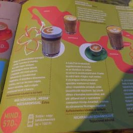 Cafe Frei - Shopmark, Budapest - Étlap/itallap