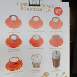 Cafe Frei - Kolosy tér Budapest - Étlap/itallap