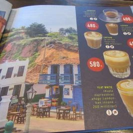 Cafe Frei - Kolosy tér Budapest - Étlap/itallap