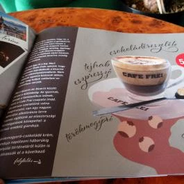 Cafe Frei - Liget Center Budapest - Étlap/itallap