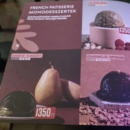 Cafe Frei - Mammut Budapest - Étlap/itallap