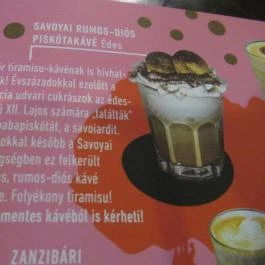 Cafe Frei - Pólus Center Budapest - Étlap/itallap