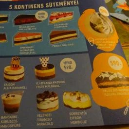 Cafe Frei - Széchenyi tér, Szeged - Étlap/itallap