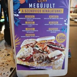 Cafe Frei - Zenit Corso Budapest - Étlap/itallap