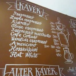Cafe Memories Budapest - Étlap/itallap