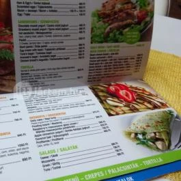 Cafe & Bar Mester Street Budapest - Étlap/itallap