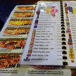 Café Montmartre Budapest - Étlap/itallap