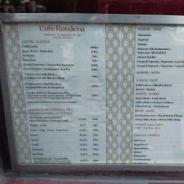 Café Randevú Sopron - Étlap/itallap