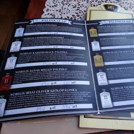 Cafe Zenit, Budapest - Étlap/itallap