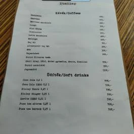 Süti Butik Cukrászda Zalakaros - Étlap/itallap