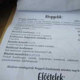 Cakumpakk Bisztró, Esztergom - Étlap/itallap