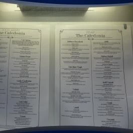 Kaledonia Skót Gastro & Sports Pub, Budapest - Étlap/itallap