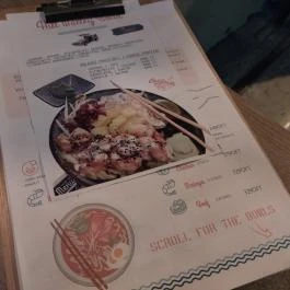 California Poké Bar Opera Budapest - Étlap/itallap