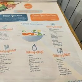 California Poké Bar Somogyi Budapest - Étlap/itallap