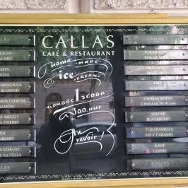 Callas Café & Restaurant Budapest - Étlap/itallap