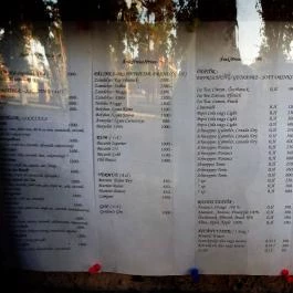 Calvados Étterem, Siófok - Étlap/itallap