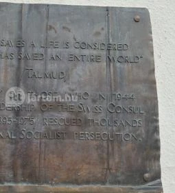 Carl Lutz emlékműve