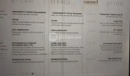 Carmel Kóser Étterem Budapest - Étlap/itallap