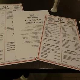 Casa Bianca Bistro Italiano Budapest - Étlap/itallap