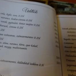 Casa Valerio Pizzeria Trattoria, Gyöngyös - Étlap/itallap