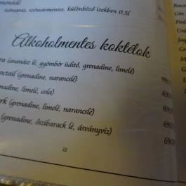 Casa Valerio Pizzeria Trattoria, Gyöngyös - Étlap/itallap