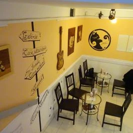 Cat Café - Révay utca Budapest - Belső