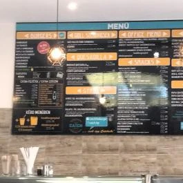 Catch Burger, Budapest - Étlap/itallap