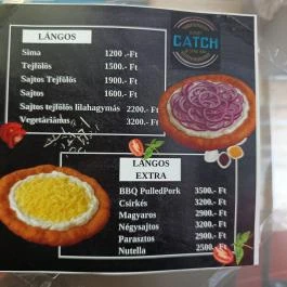 Catch Burger Budapest - Étlap/itallap