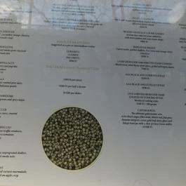 Caviar & Bull Budapest - Étlap/itallap