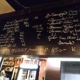 Cech In, Budapest - Étlap/itallap