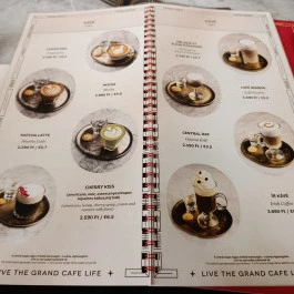 Centrál Kávéház, Budapest - Étlap/itallap