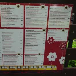 Champs Sziget Beergarden Budapest - Étlap/itallap