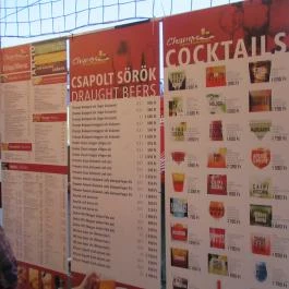 Champs Sziget Beergarden Budapest - Egyéb